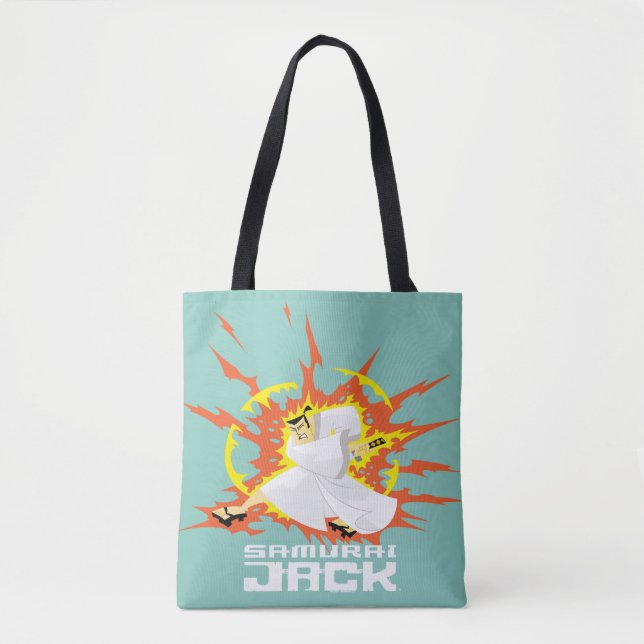 Bolsa Tote Samurai Jack Energy Graphic (Frente)