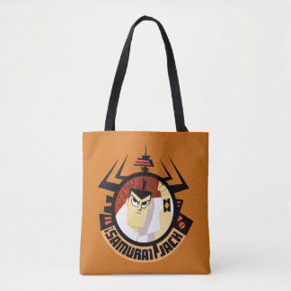 Bolsa Tote Samurai Jack No Quadro Futurístico De Aku