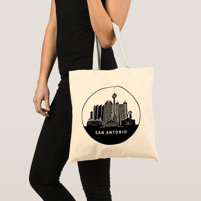 Bolsa Tote San Antonio Texas (Frente (produto))