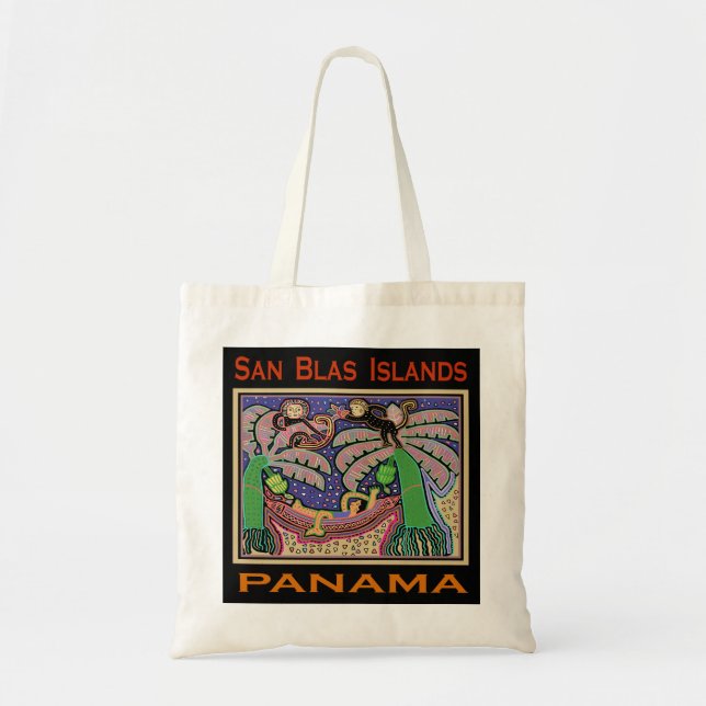 Bolsa Tote San Blas Islands Panama Mola (Frente)