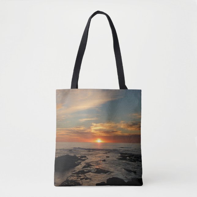 Bolsa Tote San Diego Sunset II Vista da Califórnia (Frente)