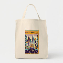 Bolsa Tote San Francisco California Art Deco