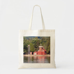 Bolsa Tote Sand Point Lighthouse Baraga tote saco