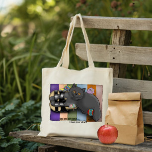 Bolsa Tote Sandálias de Gato de Shorthair Britânicas Engraçad