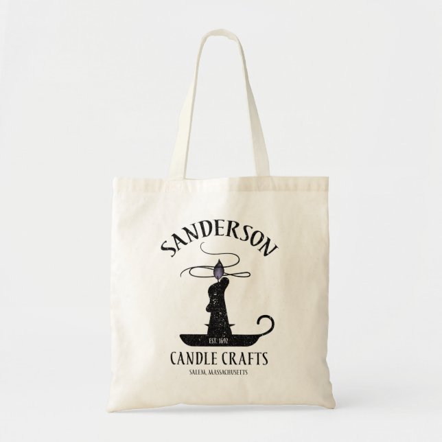 Bolsa Tote Sanderson Candle Artesanatos Tote Bag (Frente)