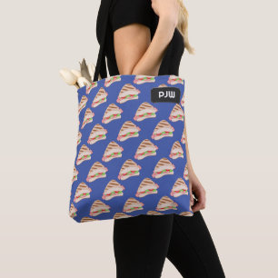 Bolsa Tote Sanduíches - Tomate de Alface de Bacon - suas inic