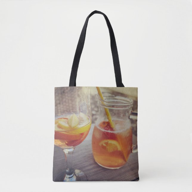 Bolsa Tote Sangria e Sol (Frente)