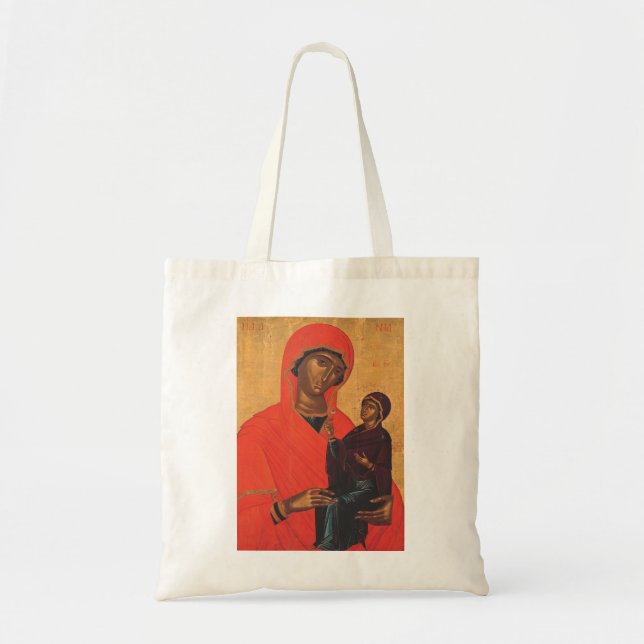 Bolsa Tote Santa Ana com a Virgem Maria (Frente)