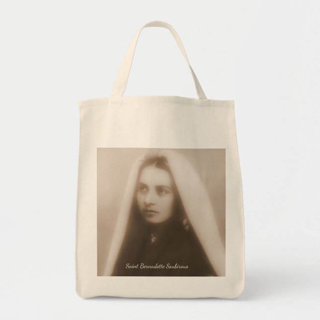 Bolsa Tote Santa Bernadette Soubirous (Frente)