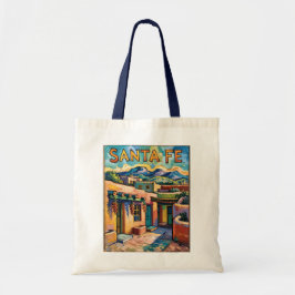 Bolsa Tote Santa Fe Adobe Homes Van Gogh Starry Night Style