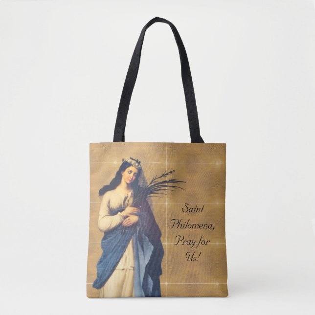Bolsa Tote Santa Filomena Personalizável (Frente)
