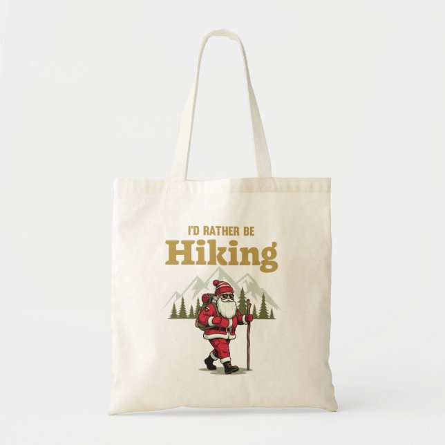 Bolsa Tote Santa Hiking (Frente)