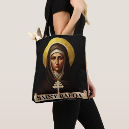 Bolsa Tote Santa Rafqa, Freira Maronita, Presente