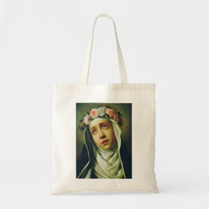 Bolsa Tote Santa Rosa de Lima O Anjo do Peru Arte Fino
