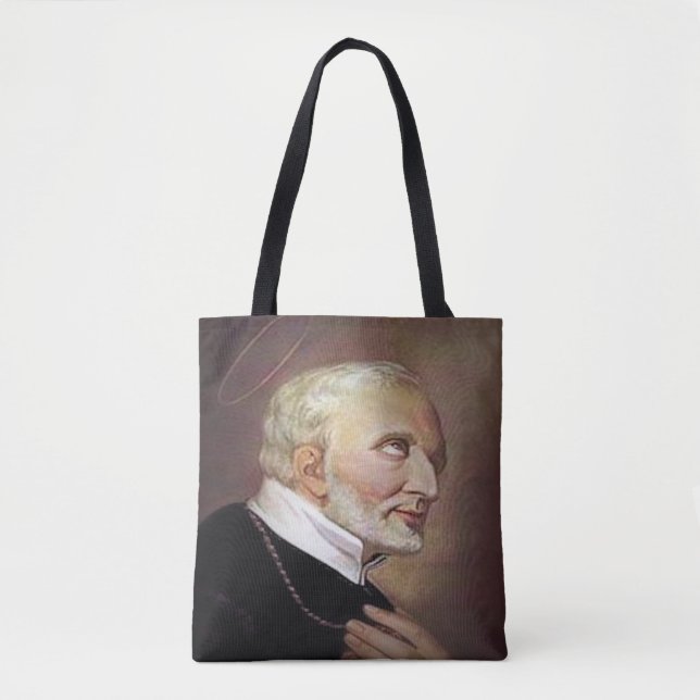 Bolsa Tote Santo Afonso de Ligório (Frente)