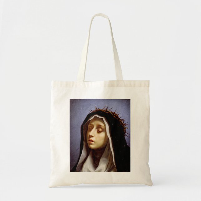 Bolsa Tote Santo Catherine de Siena (Frente)