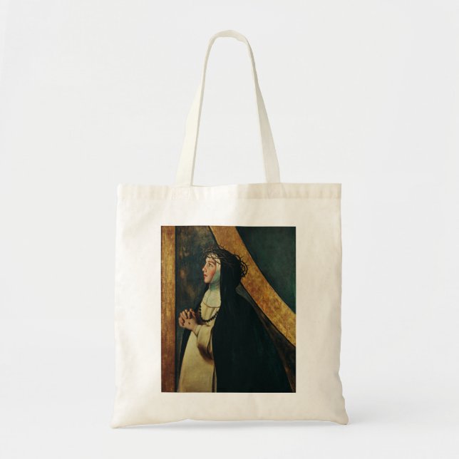 Bolsa Tote Santo Catherine de Siena por Juan Bautista Maino (Frente)