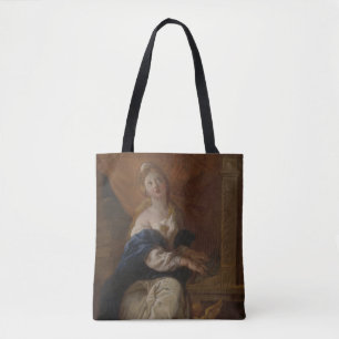 Bolsa Tote Santo Cecilia   c.1700 (óleo no papel)