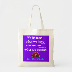 Bolsa Tote Santo Clare Assisi Poster