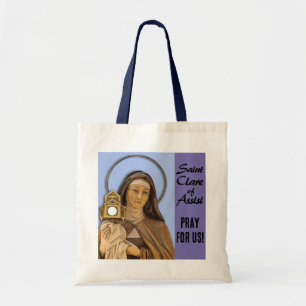 Bolsa Tote Santo de Clare de Assisi
