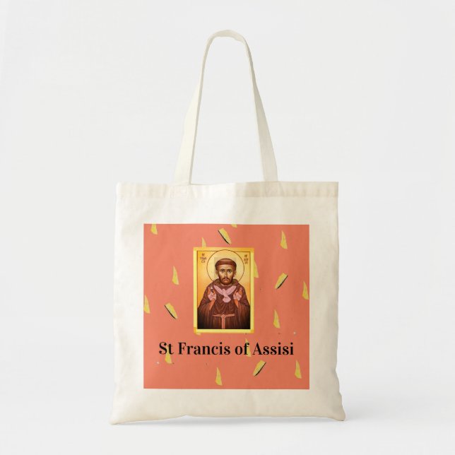 Bolsa Tote Santo Francis de Assisi (Frente)