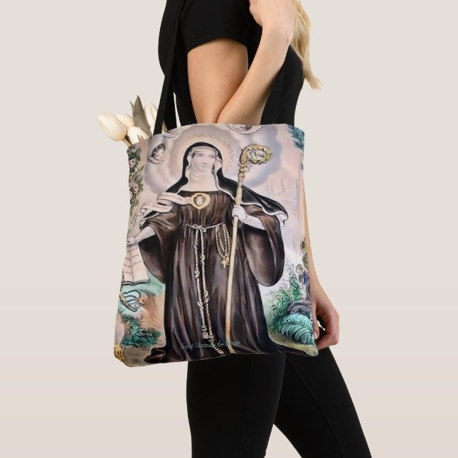 Bolsa Tote Santo Gertrude o Excelente (Close Up)