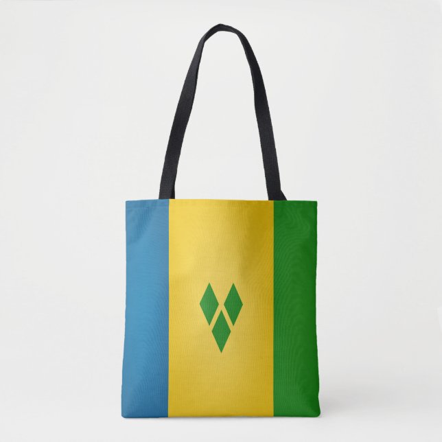 Bolsa Tote Santo Legal Vincent E A Moda De Bandeira De Granad (Frente)