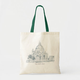 Bolsa Tote Santo Marks Catedral de Veneza Itália Caneta e Ti