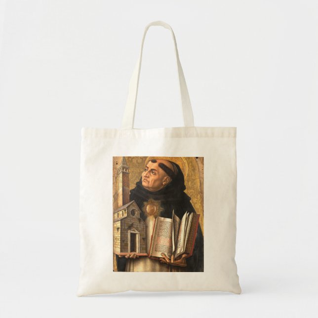 Bolsa Tote Santo Thomas Aquinas (Frente)