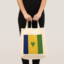 Bolsa Tote Santo Vincent e bandeira das Granadinas