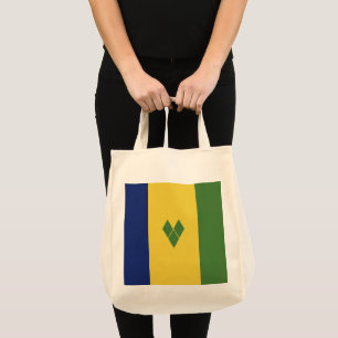 Bolsa Tote Santo Vincent e bandeira das Granadinas