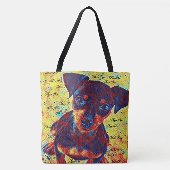Bolsa Tote São ao Pin do minuto (Frente)
