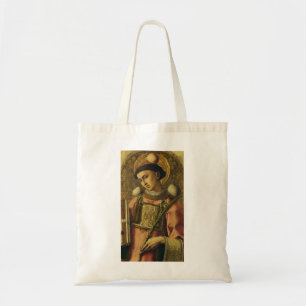 Bolsa Tote São Estêvão o Protomártir Iconografia de Arte Fina