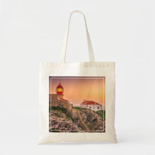 Bolsa Tote Sao Vicente de Cabo no por do sol o Algarve,