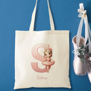 Bolsa Tote Sapatilha de Ballet Monograma