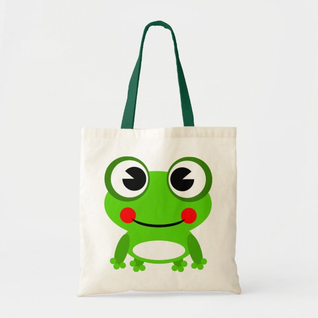 Bolsa Tote Sapo animado (Frente)