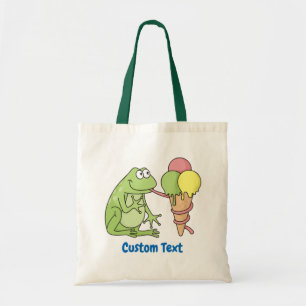 Bolsa Tote Sapo com a barra de ferramentas do Icecream