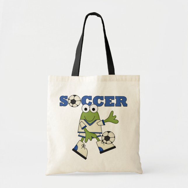 Bolsa Tote Sapo com os t-shirt e os presentes da bola de (Frente)