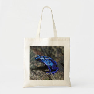 Bolsa Tote Sapo de dardos azuis, Sapo azul brilhante