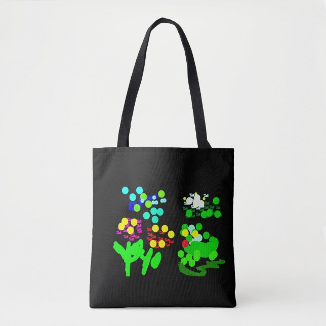 Bolsa Tote SAPO e PRIMAVERA (Frente)