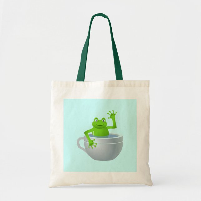 Bolsa Tote Sapo Em Um Saco (Frente)
