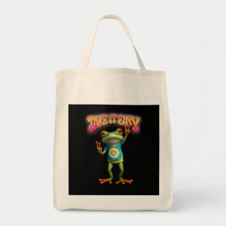 Bolsa Tote Sapo Hippie Relaxe Diversão Colorida