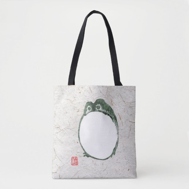 Bolsa Tote Sapo Indecente Japonês Fez século XIX (Frente)