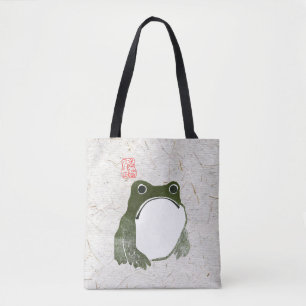 Bolsa Tote Sapo Indecente Japonês Fez século XIX