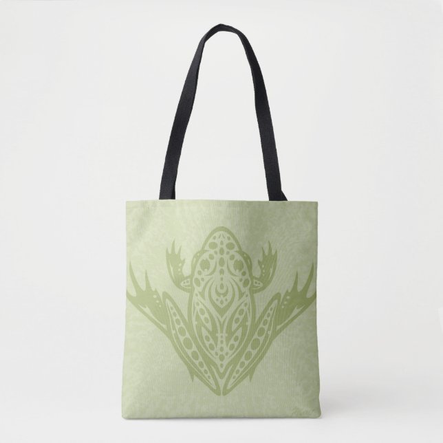 Bolsa Tote Sapo Leopardo Tribal (Frente)