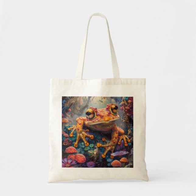 Bolsa Tote Sapo mágico do conto de fadas (Frente)