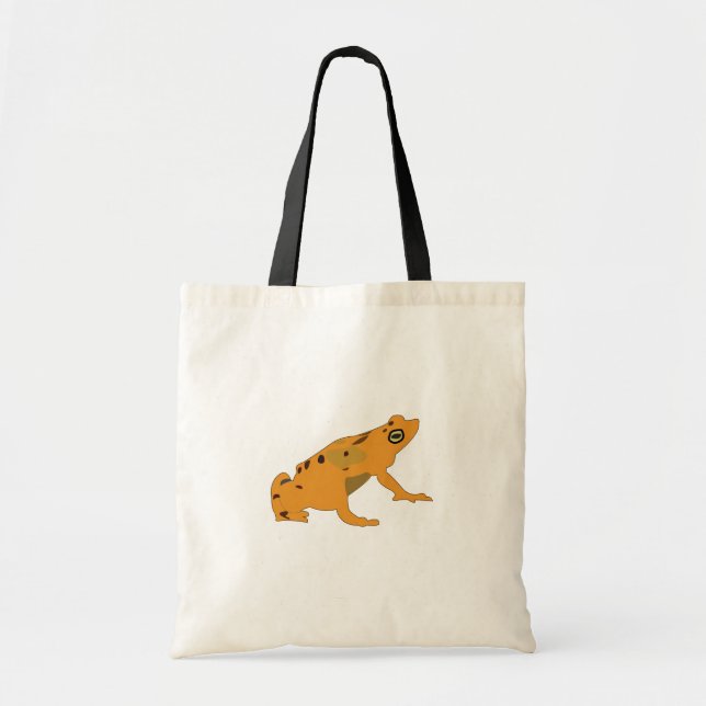 Bolsa Tote Sapo Sapo Dourado  (Frente)