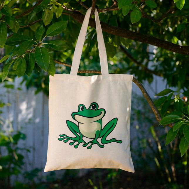 Bolsa Tote Sapo Verde (Criador carregado)