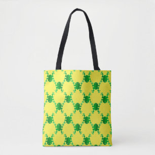 Bolsa Tote Sapos bonitos dos desenhos animados