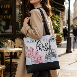 Bolsa Tote Saque Parisiense Reunião